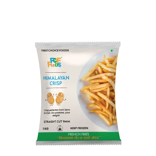 Himalayan Crisp 1KG Premium Straight Cut French Fries
