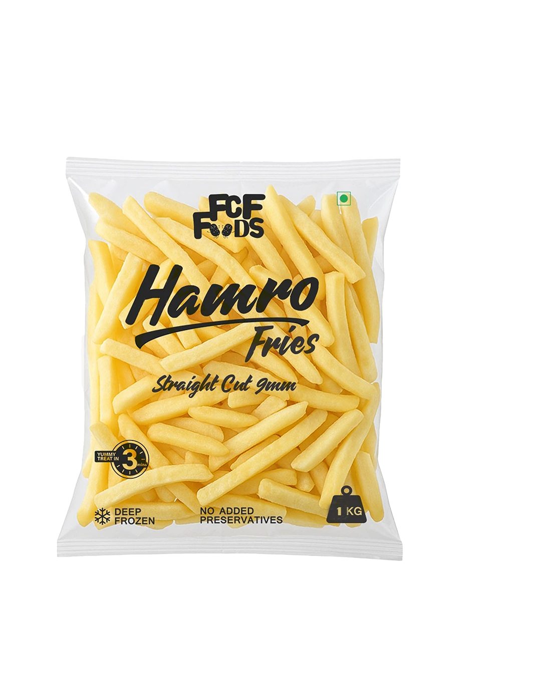 Hamro Fries 1KG Premium Frozen French Fries